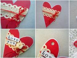 Направи си сам хартиени сърца: най-лесните начини да направите картичка за Свети Валентин