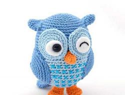Crochet owls: patterns and description